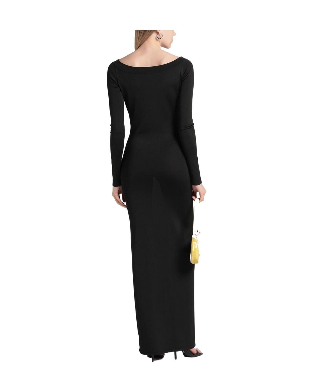 Saint Laurent Black Knit Dresses
