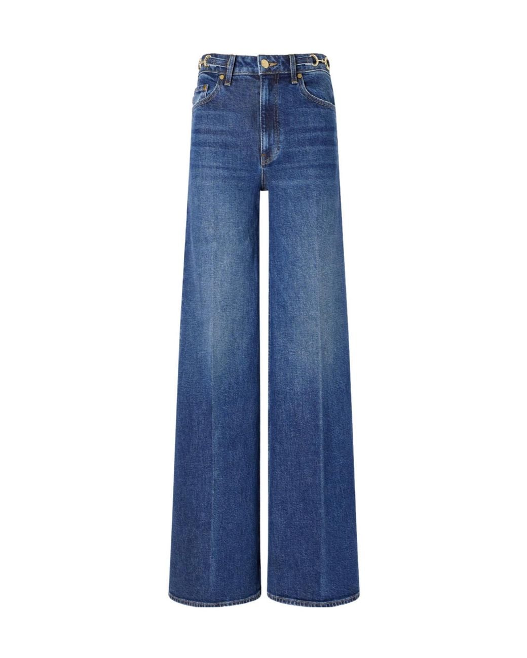 Ulla Johnson Blue Loose-Leg Jeans