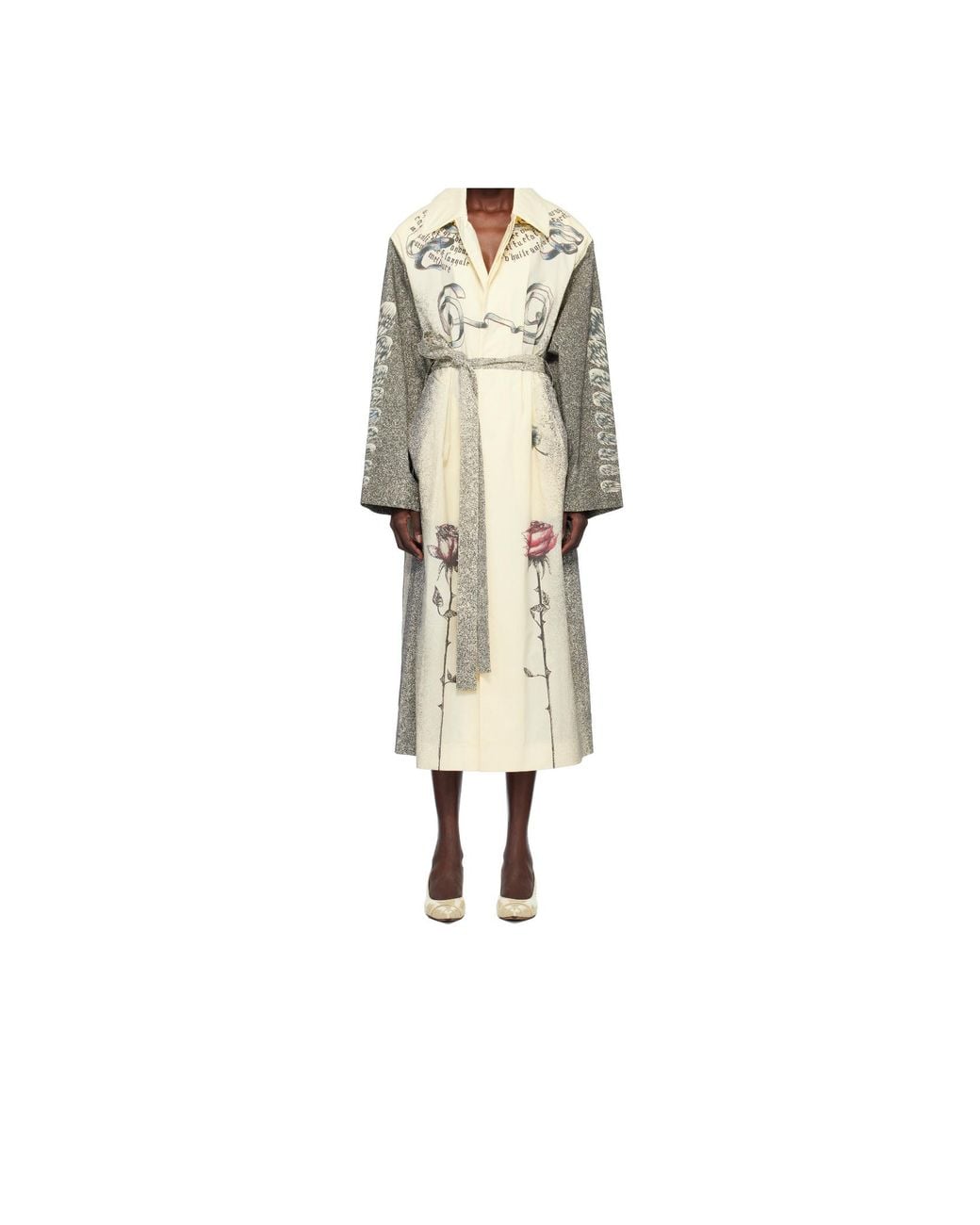 Jean Paul Gaultier White Long Sleeve Windbreaker