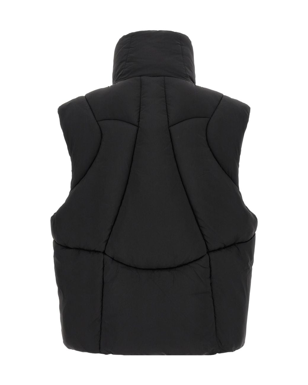 Thom Krom Black Zippered Vest for men