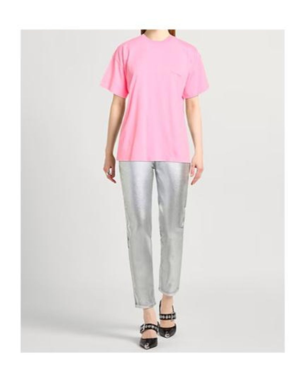 Balenciaga Pink T-Shirts