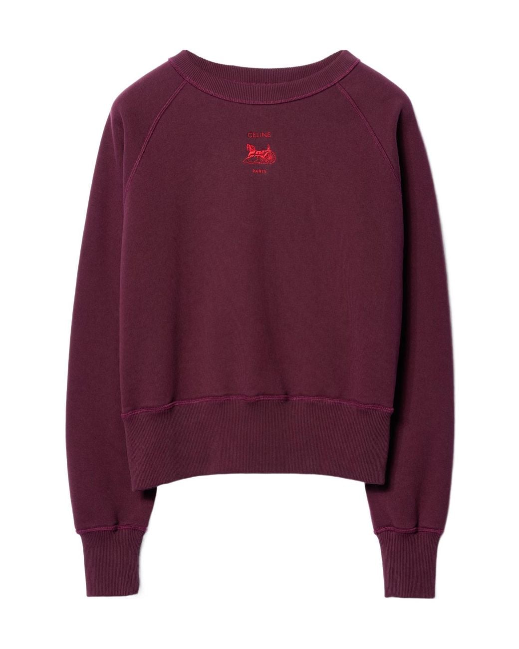Céline Purple Sweatshirt