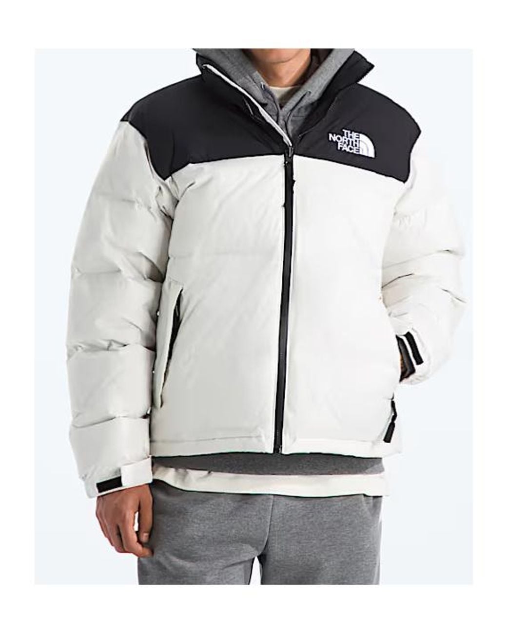 The North Face White 1996 Retro Nuptse Jacket for men