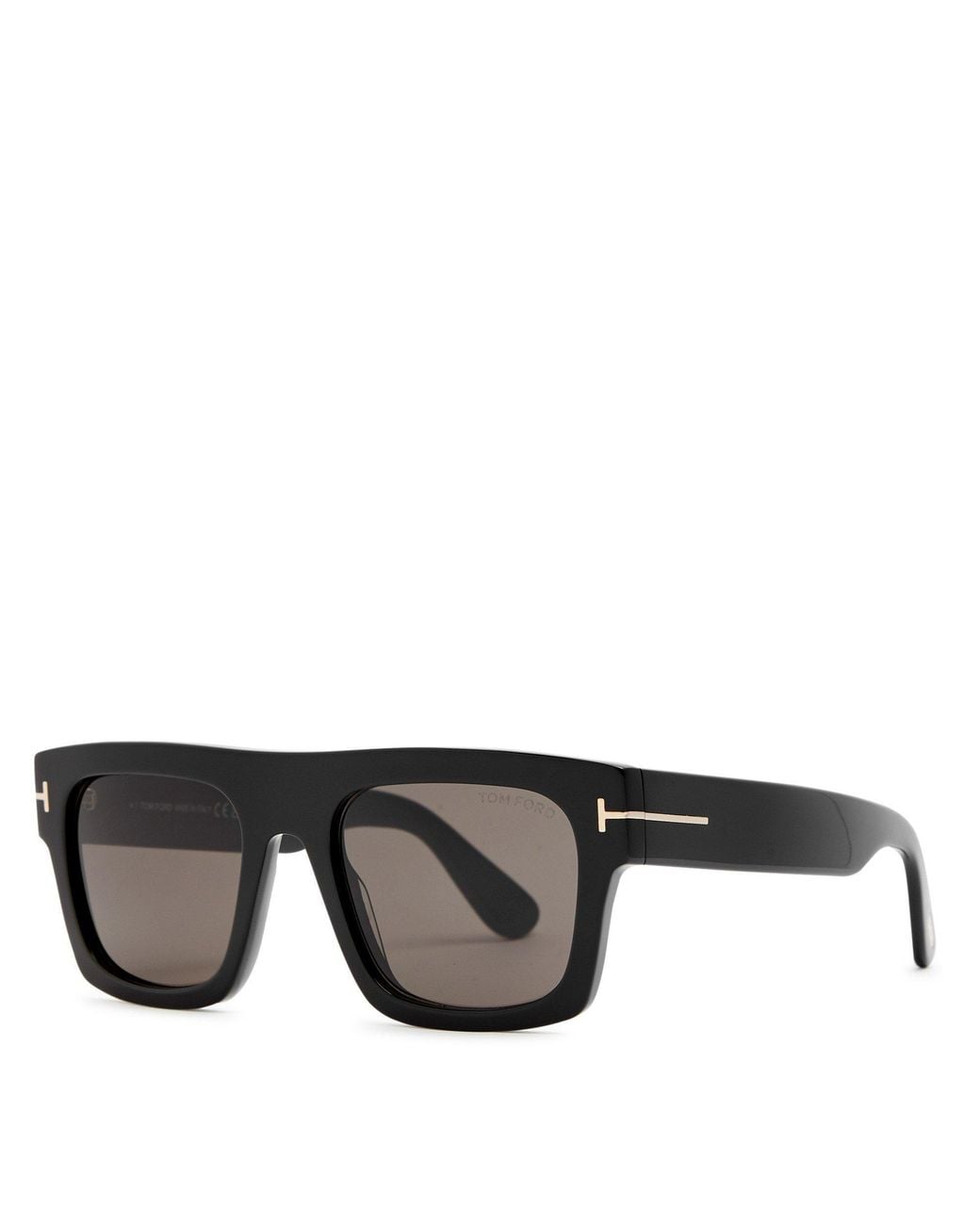 Tom Ford Gray Thick And Wide Rectangular Sunglasses for men