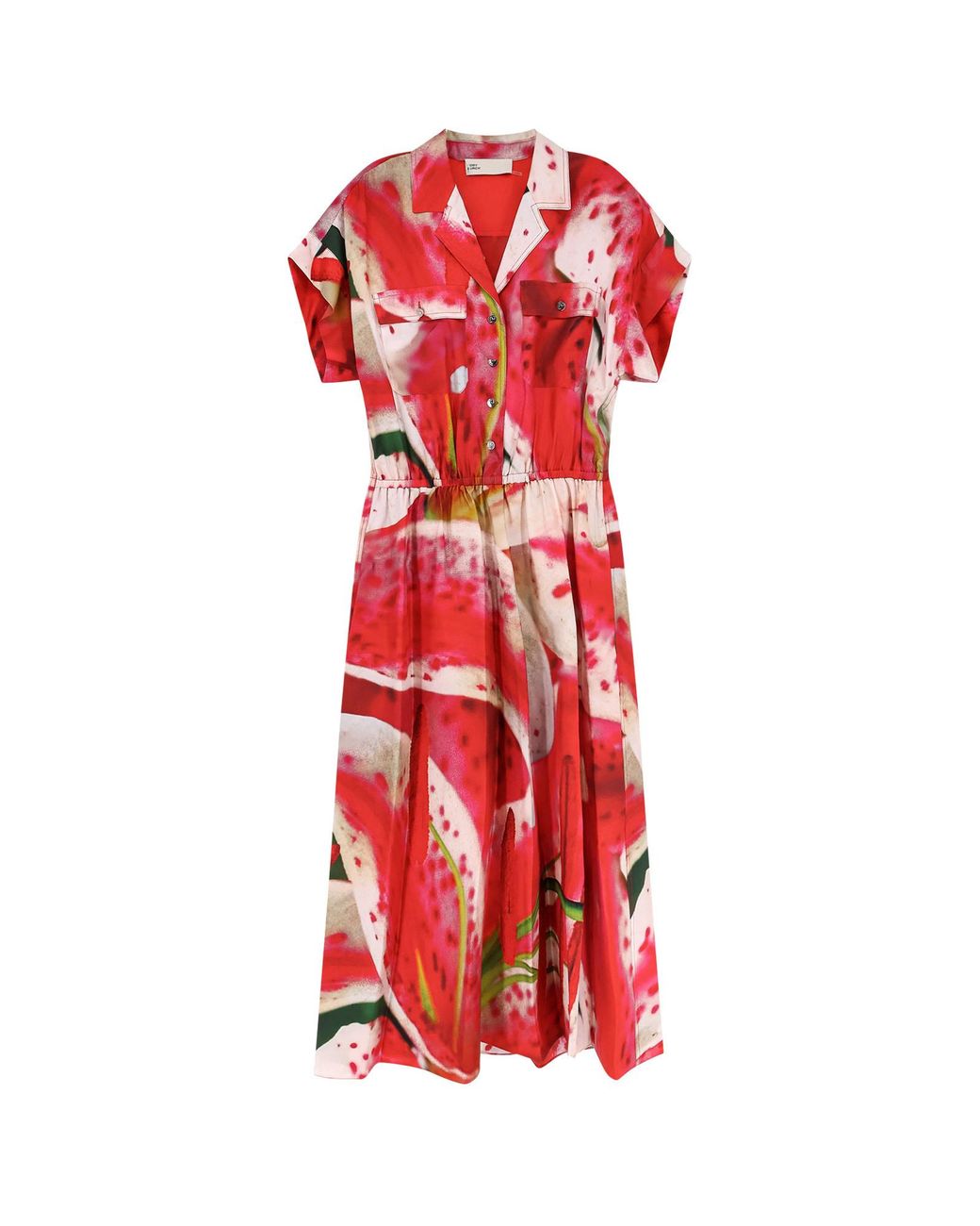 Tory Burch Red Dress With Print