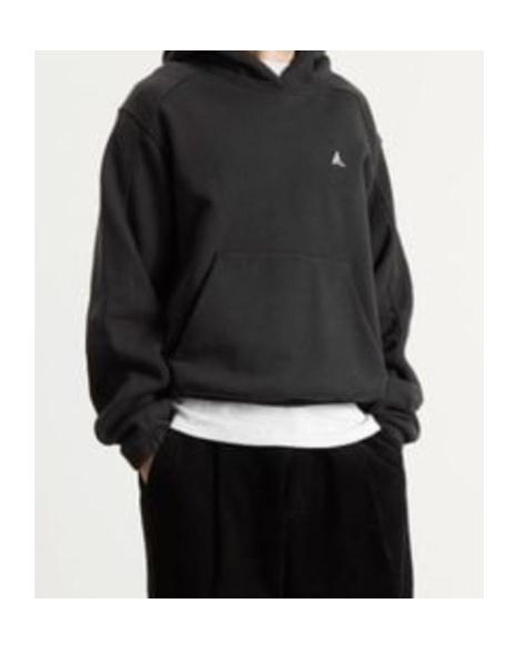 Roa Black Long-Sleeved Sweatshirt for men