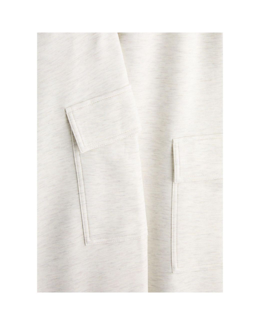 Varley White Neutral Cargo Pants