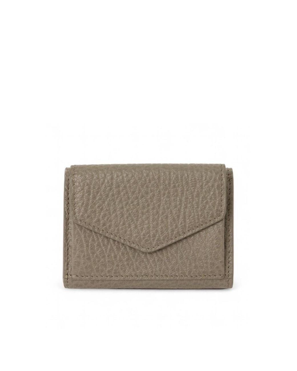 Maison Margiela Gray Four-Stitch Short Wallet for men