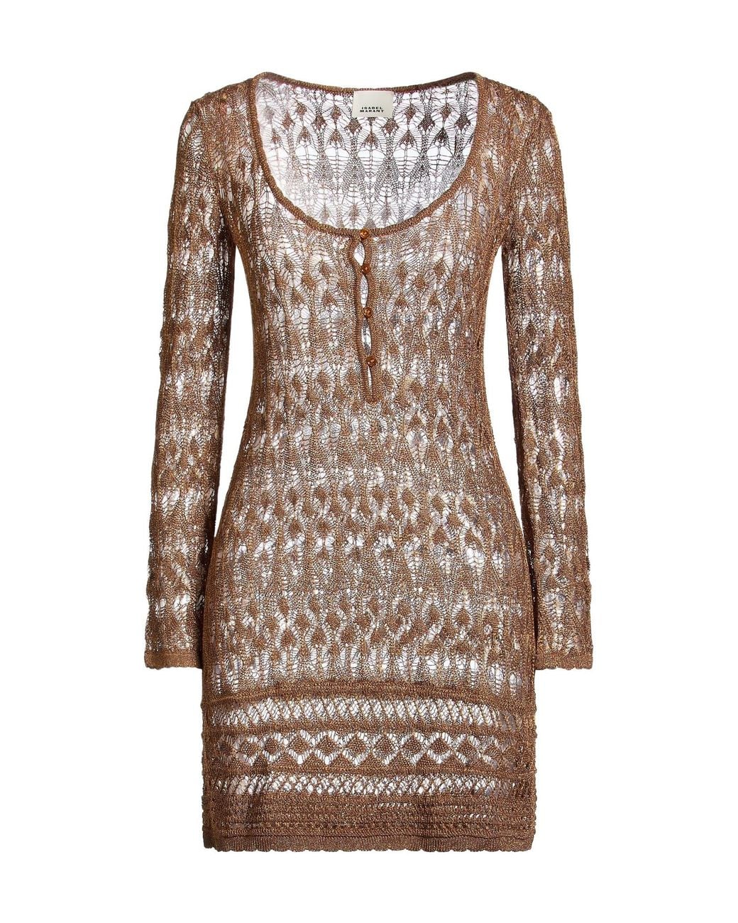 Isabel Marant Brown Short Dresses