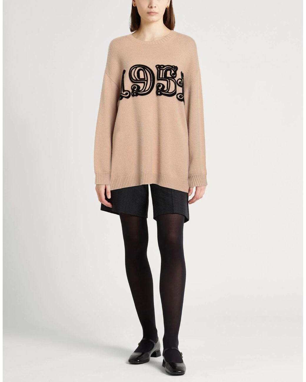 Max Mara Natural Sweater Wool, Cashmere