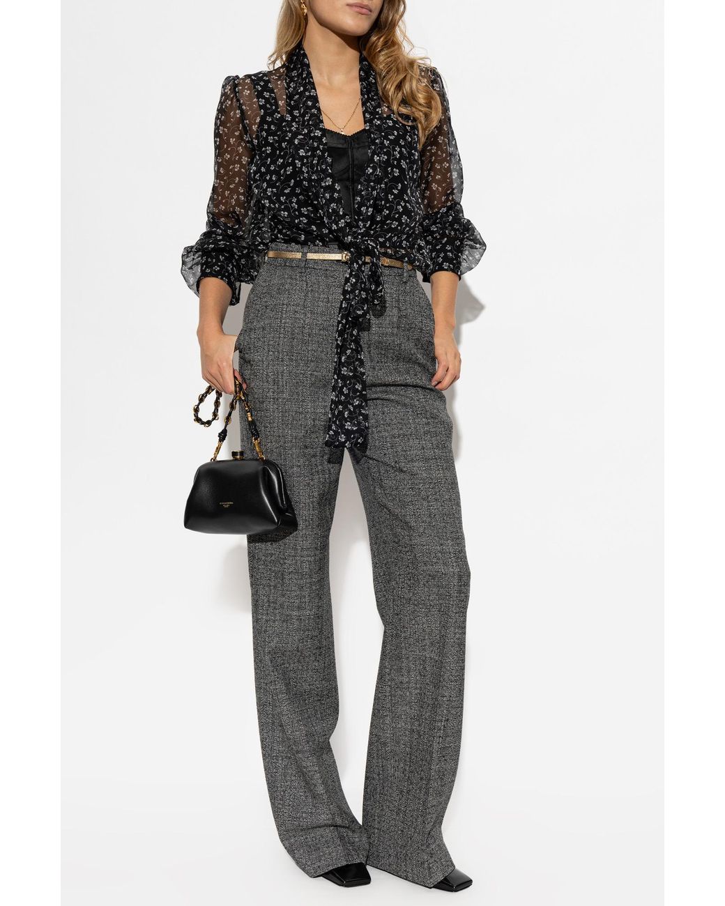 Dolce & Gabbana Black Long-Sleeved Top