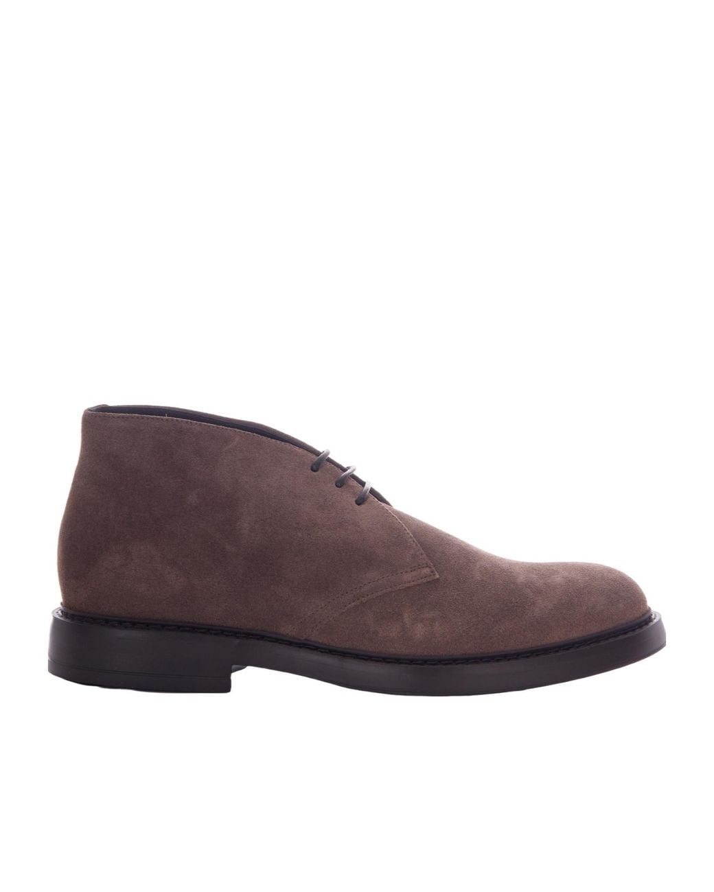 Doucal's Purple Chukka Ankle Boots for men