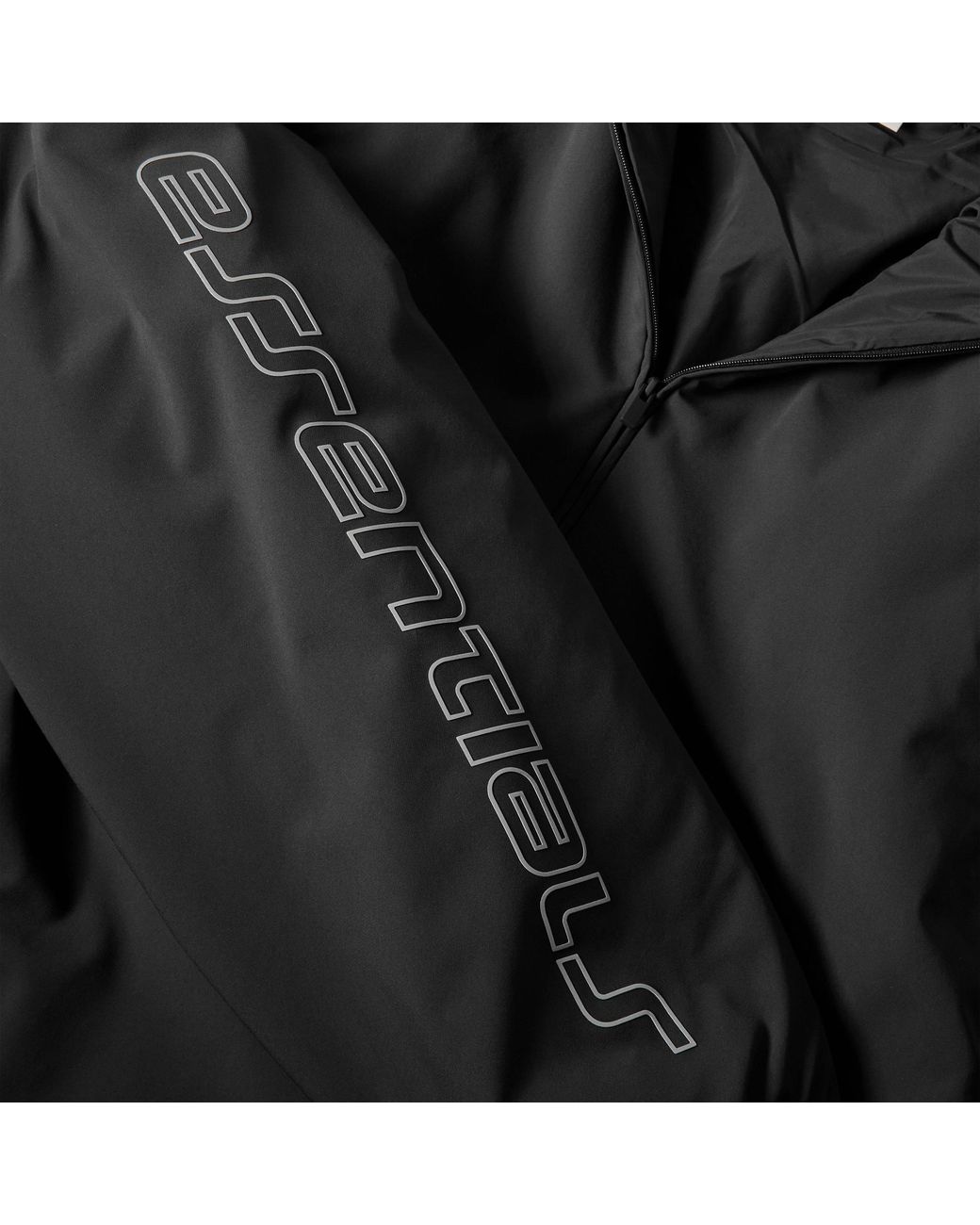 Fear Of God Black Half-Zip Casual Jacket for men