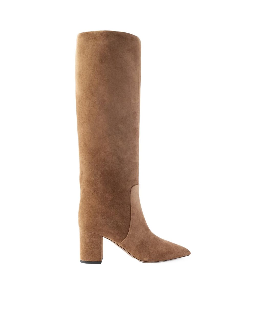 Paris Texas Brown Solid Color Suede Knee Boots