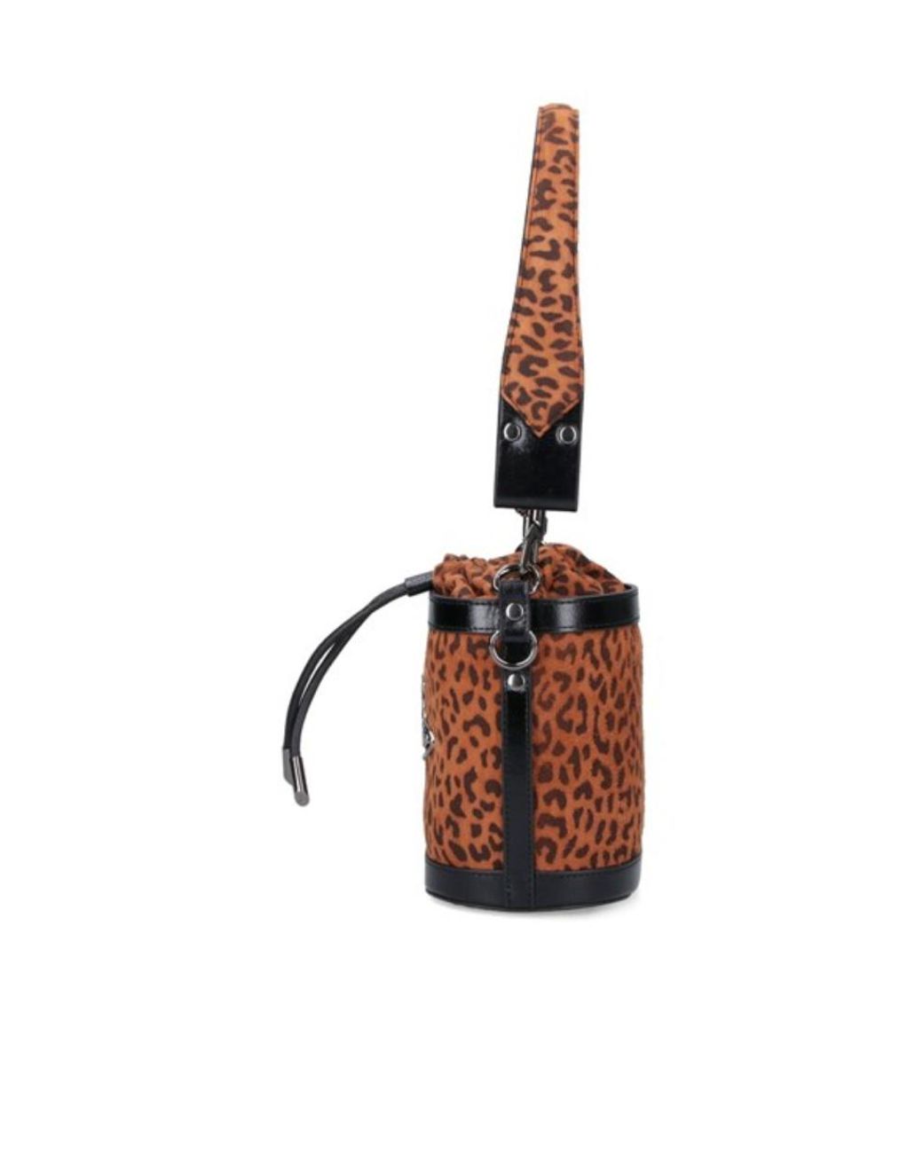 Vivienne Westwood White Daisy Drawstring Bucket Bag