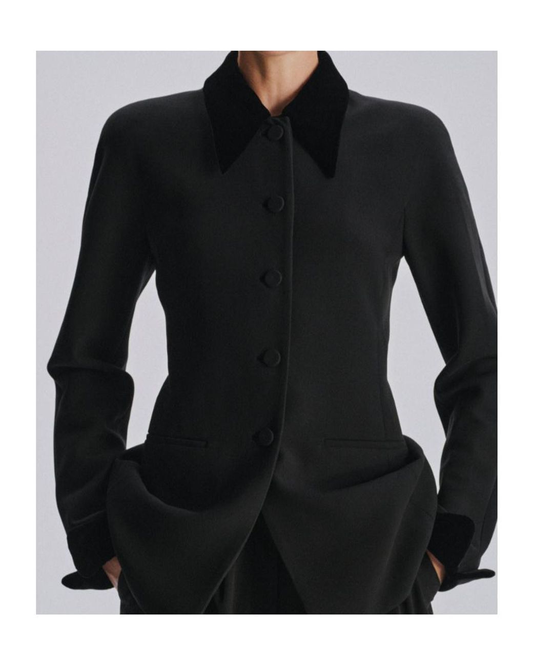 The Row Black Jeko Jacket