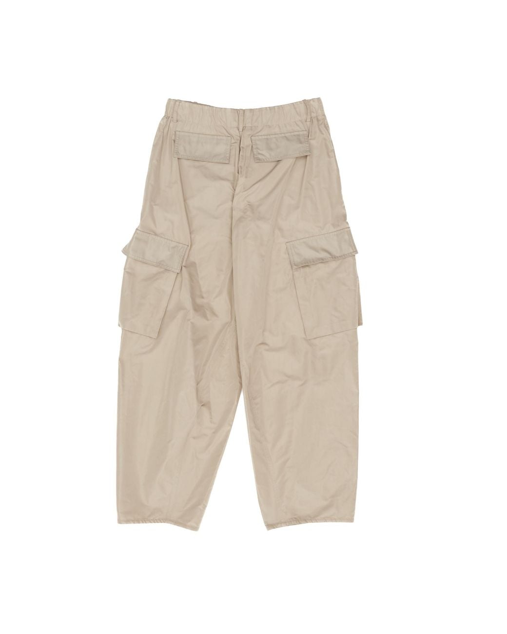 Alaïa Natural Alaïa Drawstring Cargo Pants