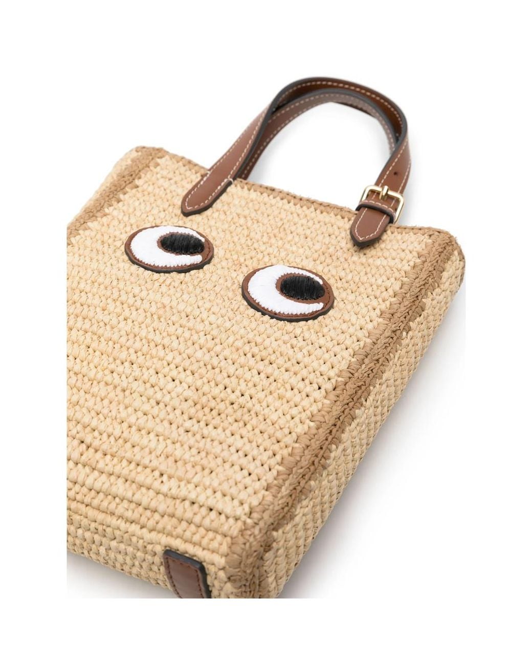 Anya Hindmarch Natural Shoulder Bags