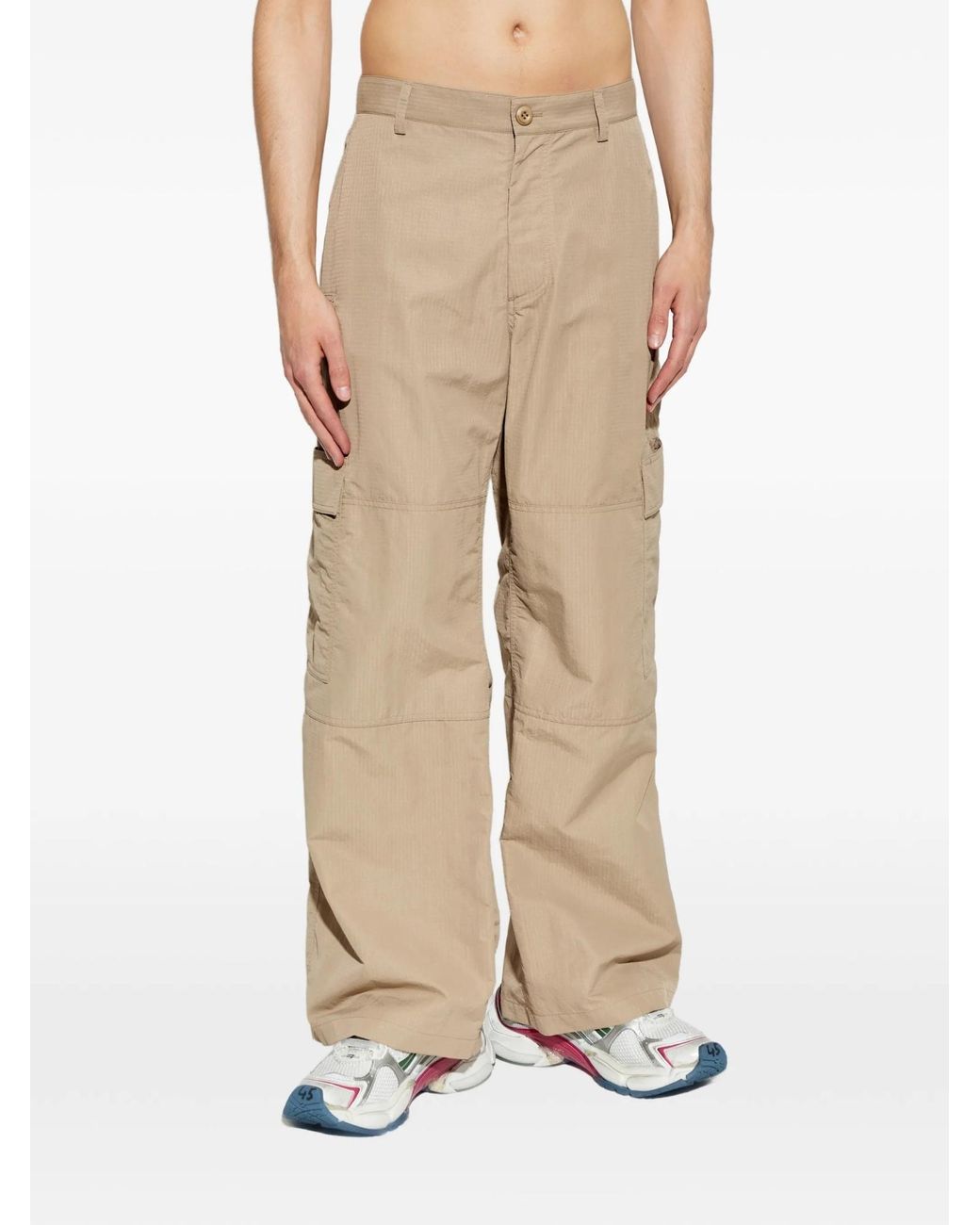 Balenciaga Natural Relaxed Cargo Pants for men