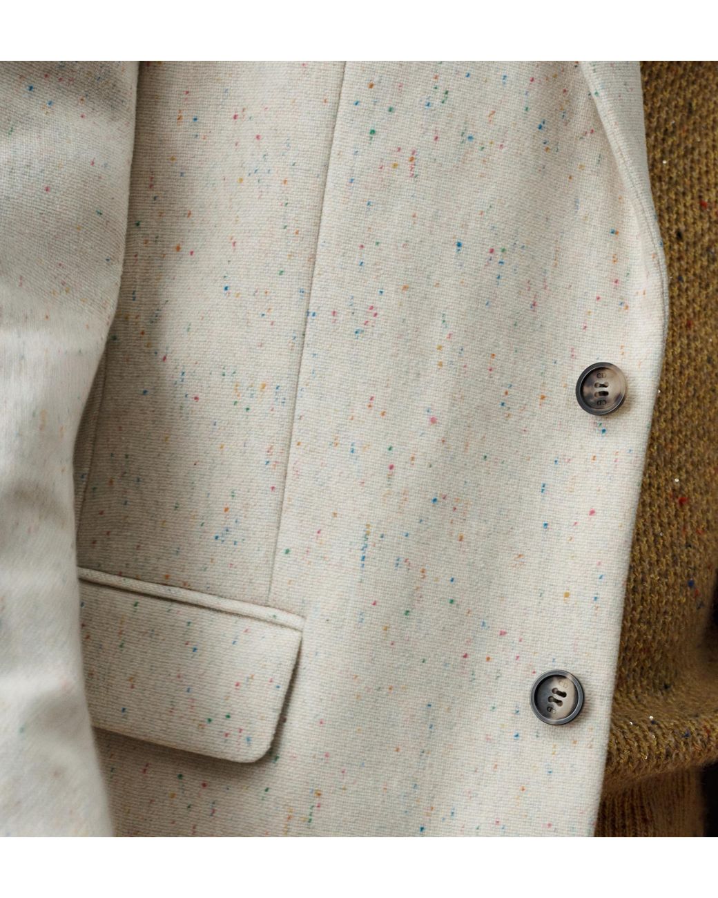 Dior White Single-Breasted Jacket for men