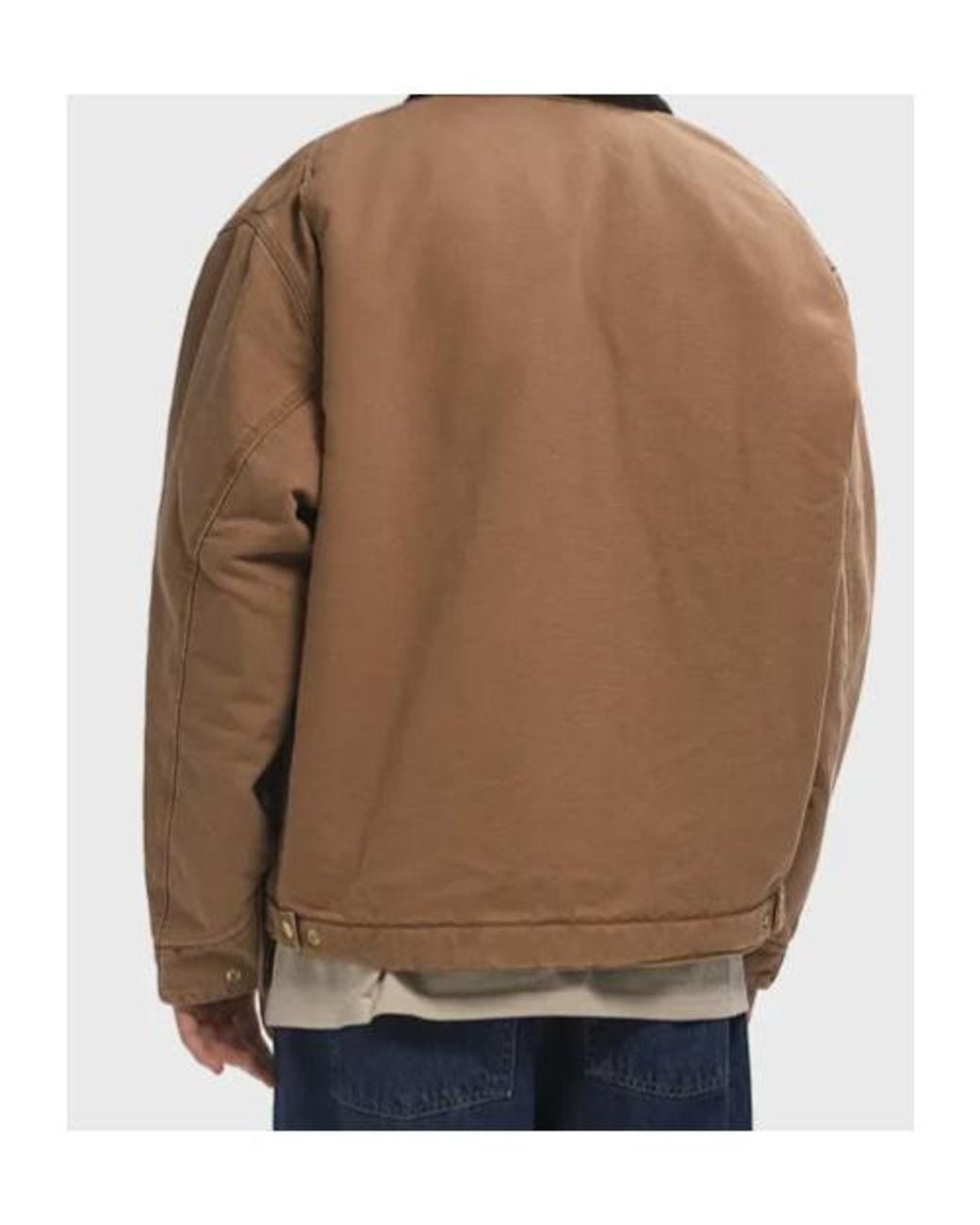 Carhartt Brown Og Detroit Jacket for men