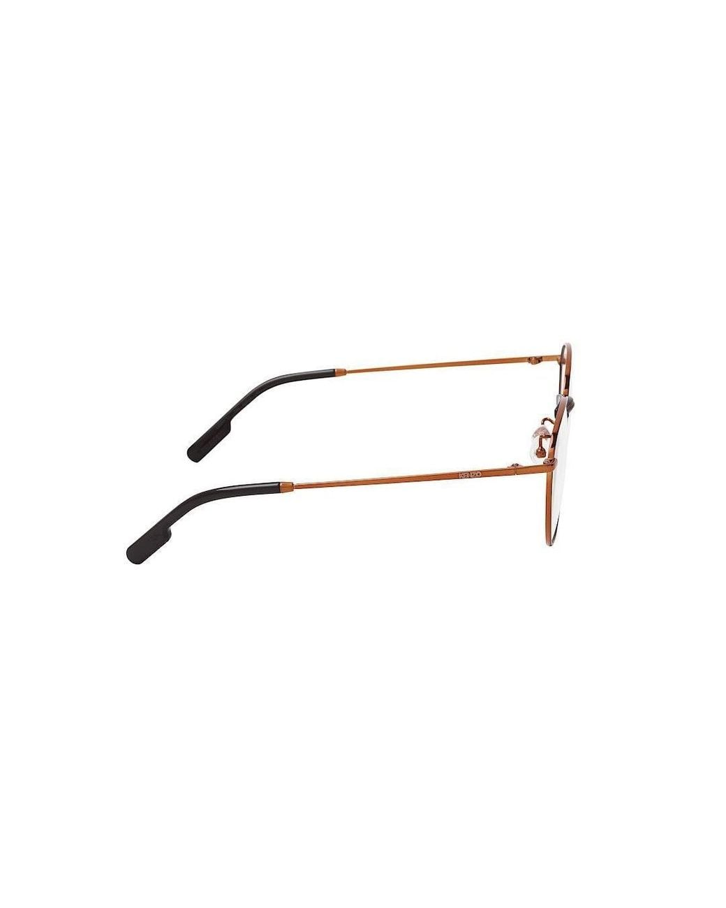 KENZO White Logo Plain Glasses for men