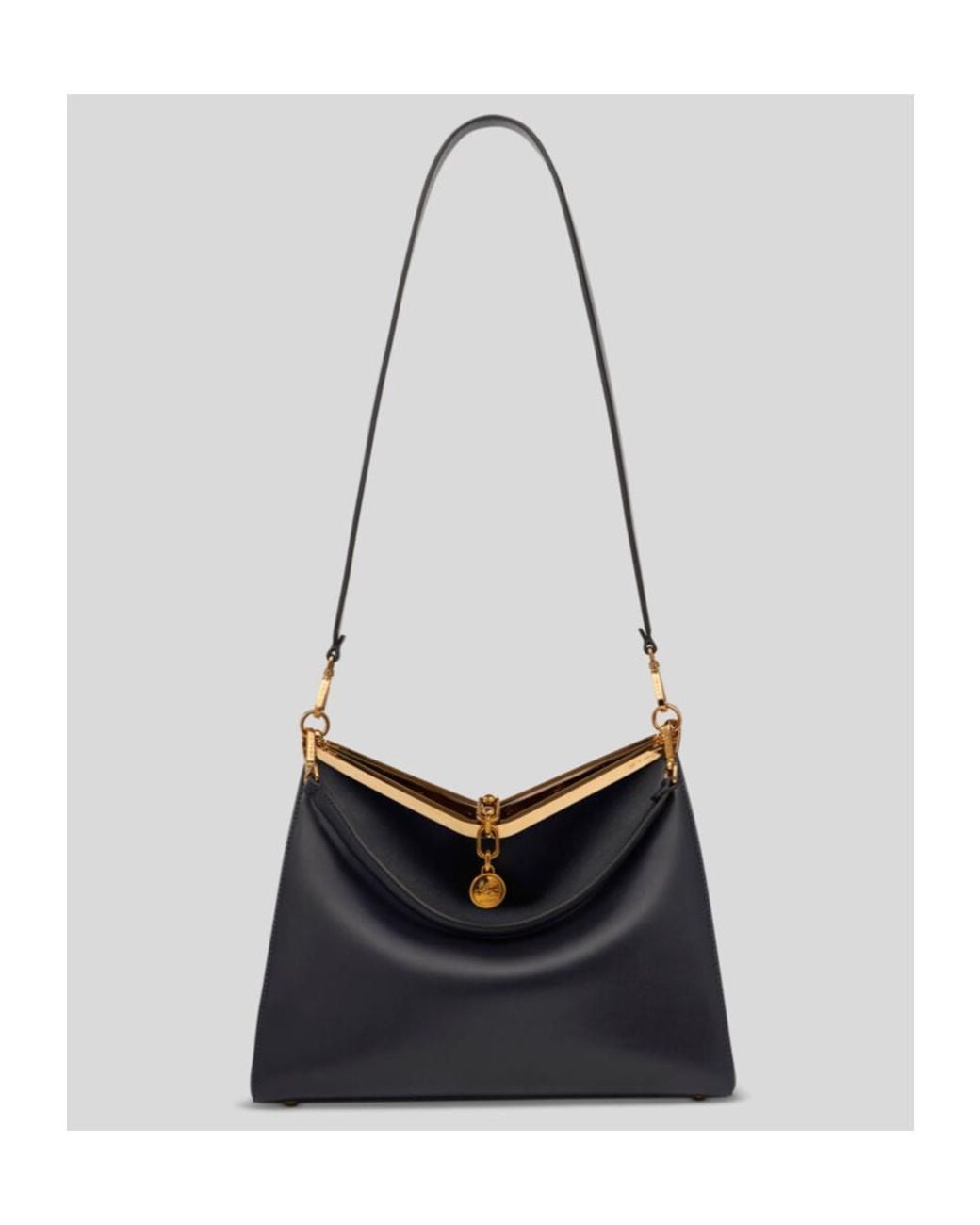 Etro Black Large Vela Bag