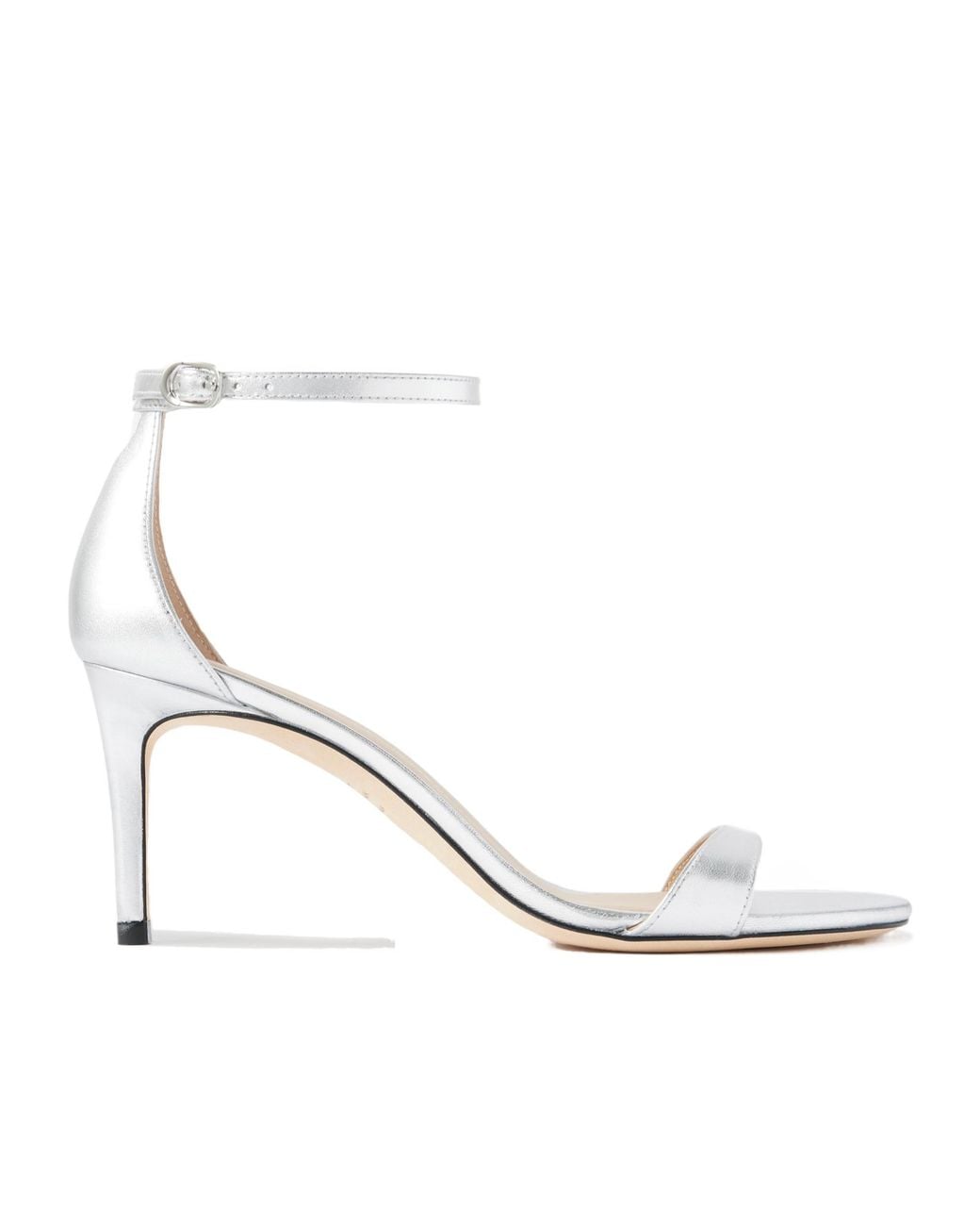 Stuart Weitzman White Leather Shoes