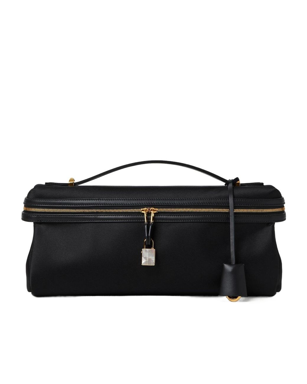 Loro Piana Black Extra Softy Bag L33 Shoulder Bag