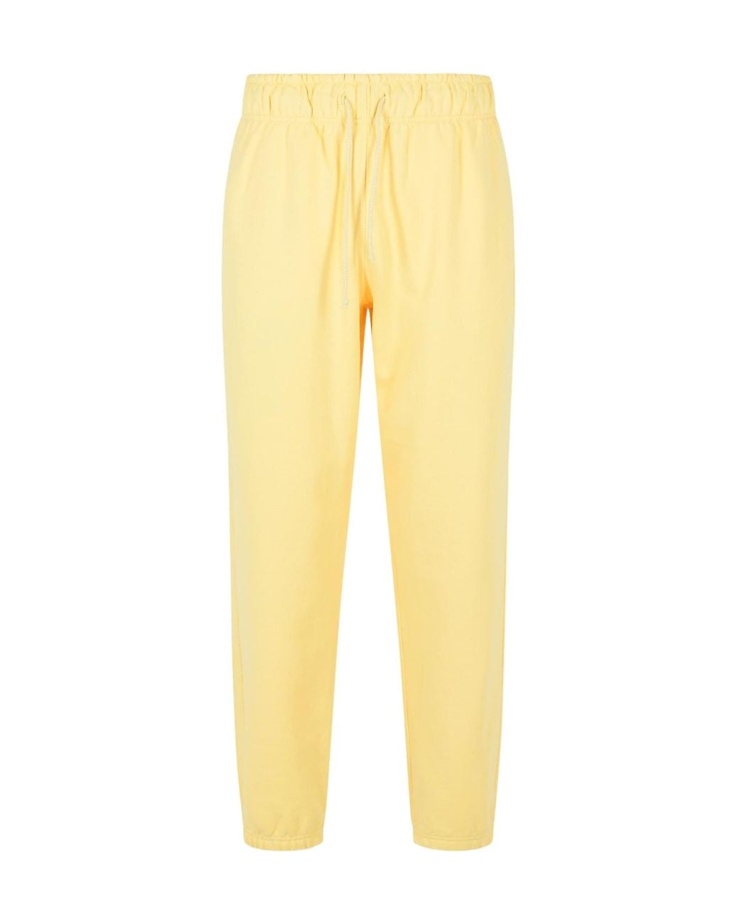 New Balance Yellow Drawstring Sweatpants for men