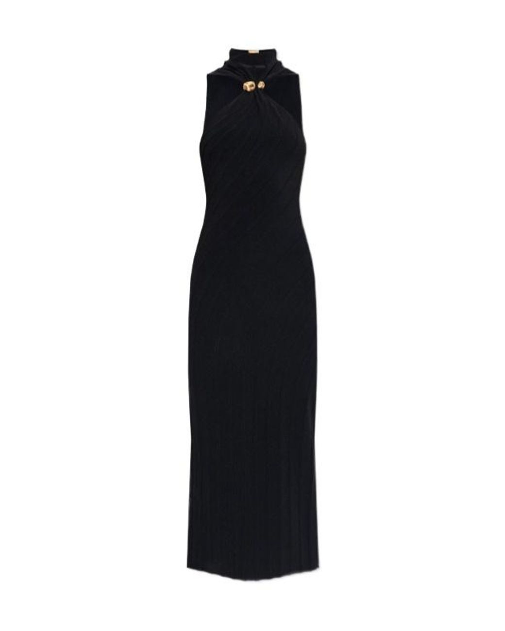 Cult Gaia Black Jessica Midi Dress