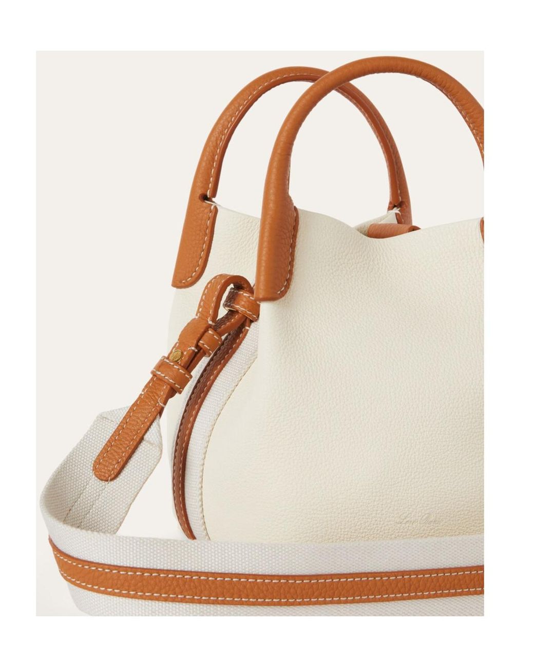 Loro Piana Natural Bale Mini Shoulder Bag