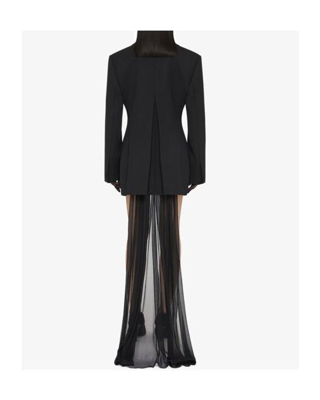Givenchy Blue Collared Blazer