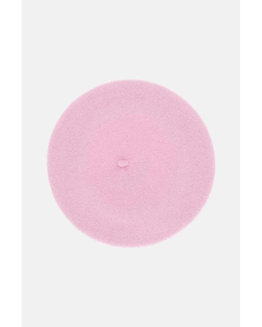 Borsalino Pink Logo Hat