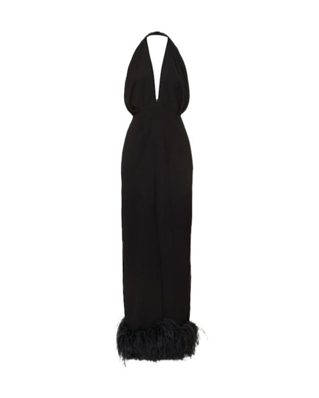 16Arlington Black Backless Dress