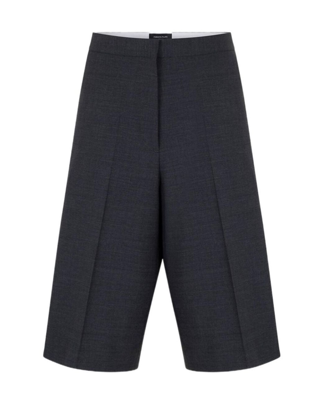 Fabiana Filippi Blue Straight-Leg Shorts