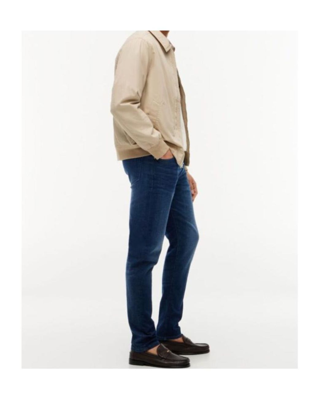 Tommy Hilfiger Blue Whiskered Slim-Fit Jeans for men