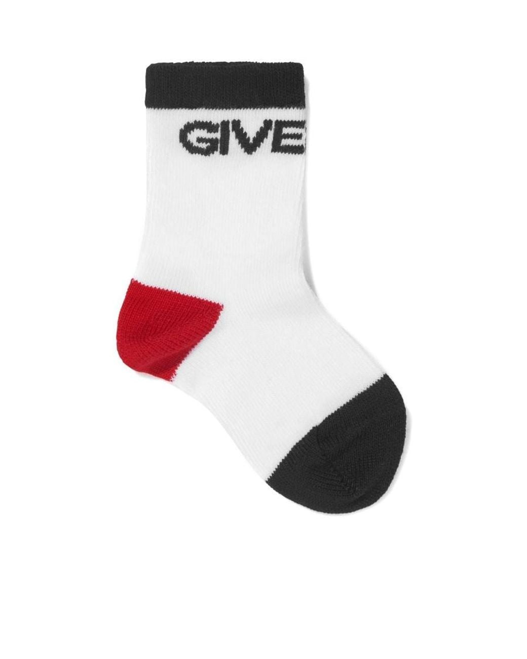 Givenchy White Gg-Logo Cotton Socks