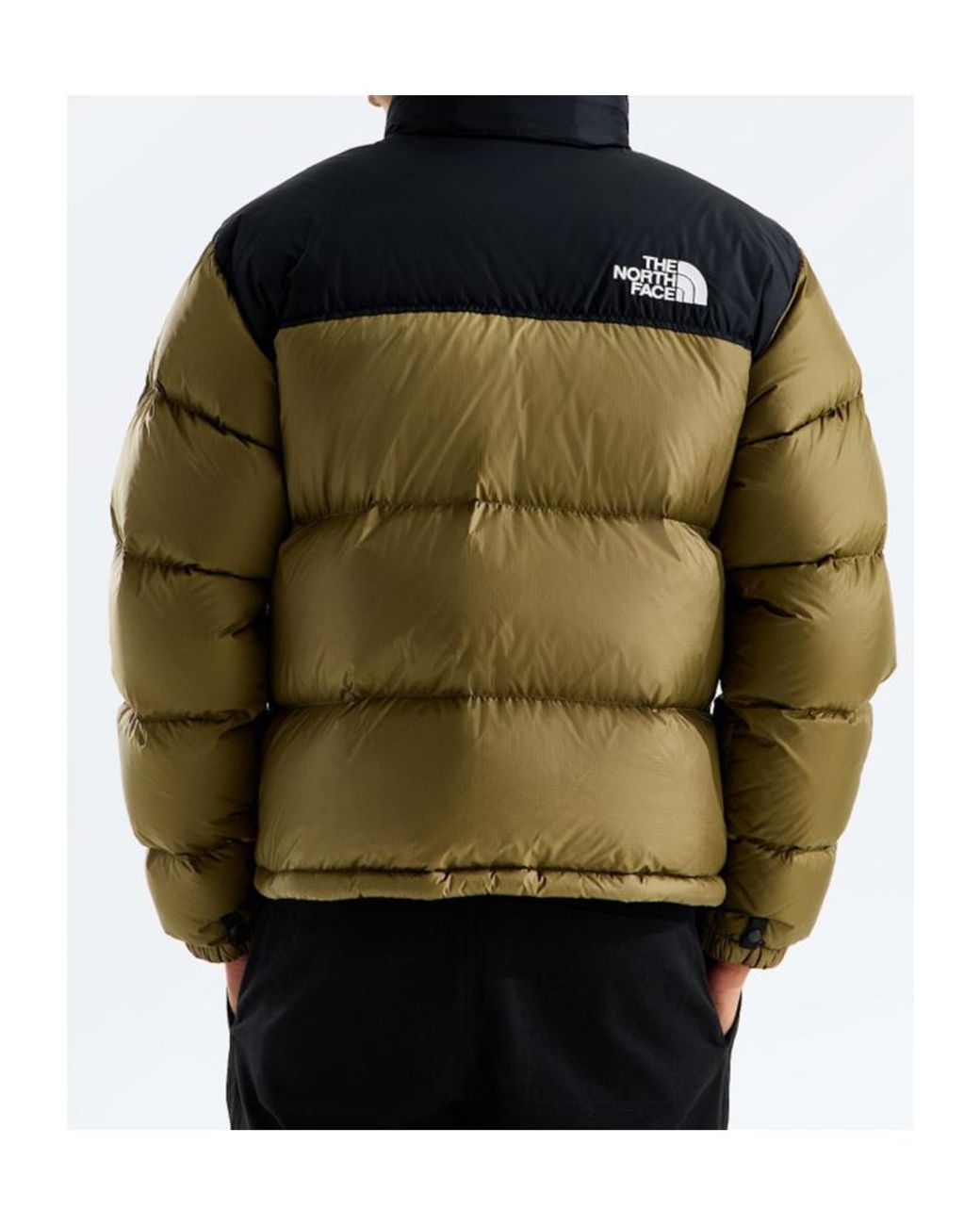 The North Face Green 1996 Retro Nuptse Two-Tone Padded Jacket for men