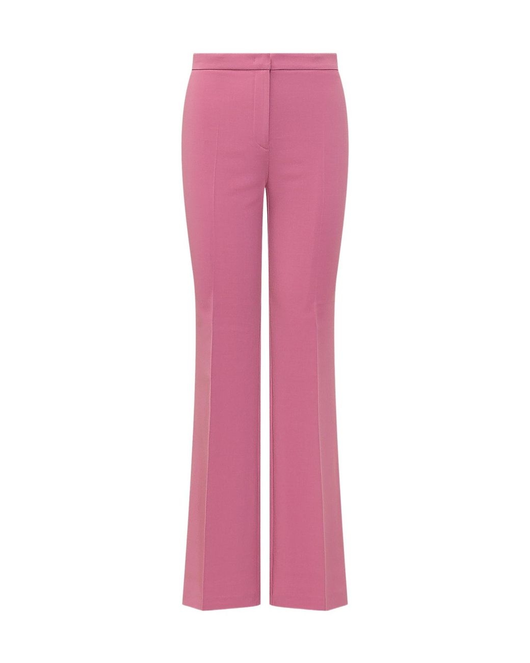 Pinko Pink Pressed Pleat Detail Trousers
