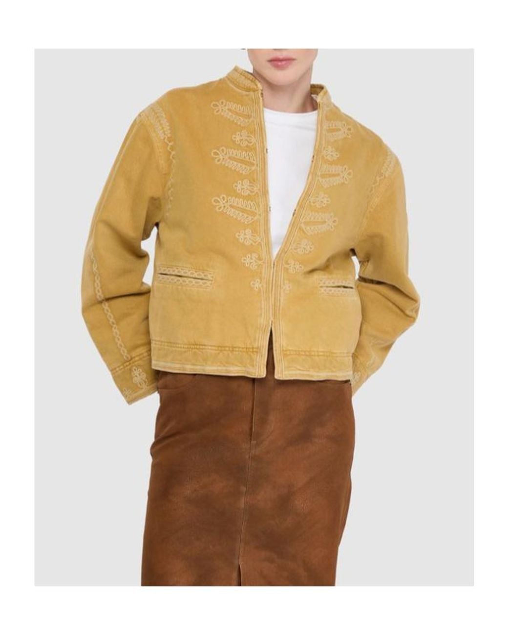 Isabel Marant Yellow Emalia Jacket