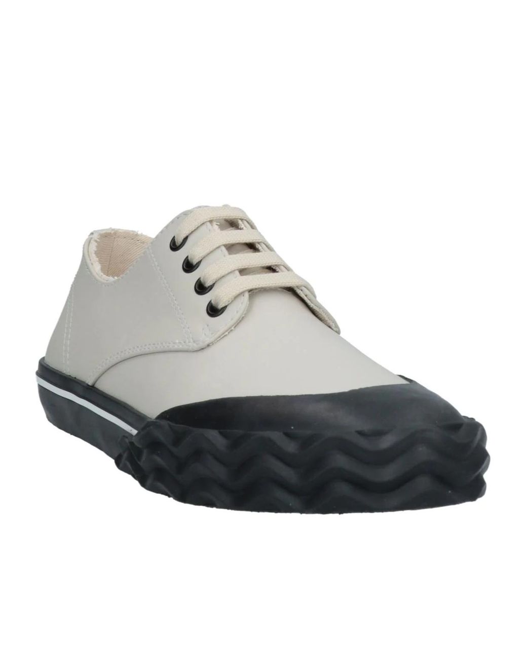 Maison Margiela White Roundtoe Casual Shoes