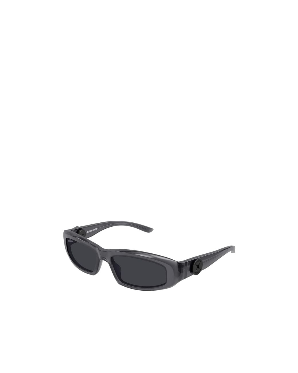 Balenciaga White Eyewear Rectangle-Frame Sunglasses for men