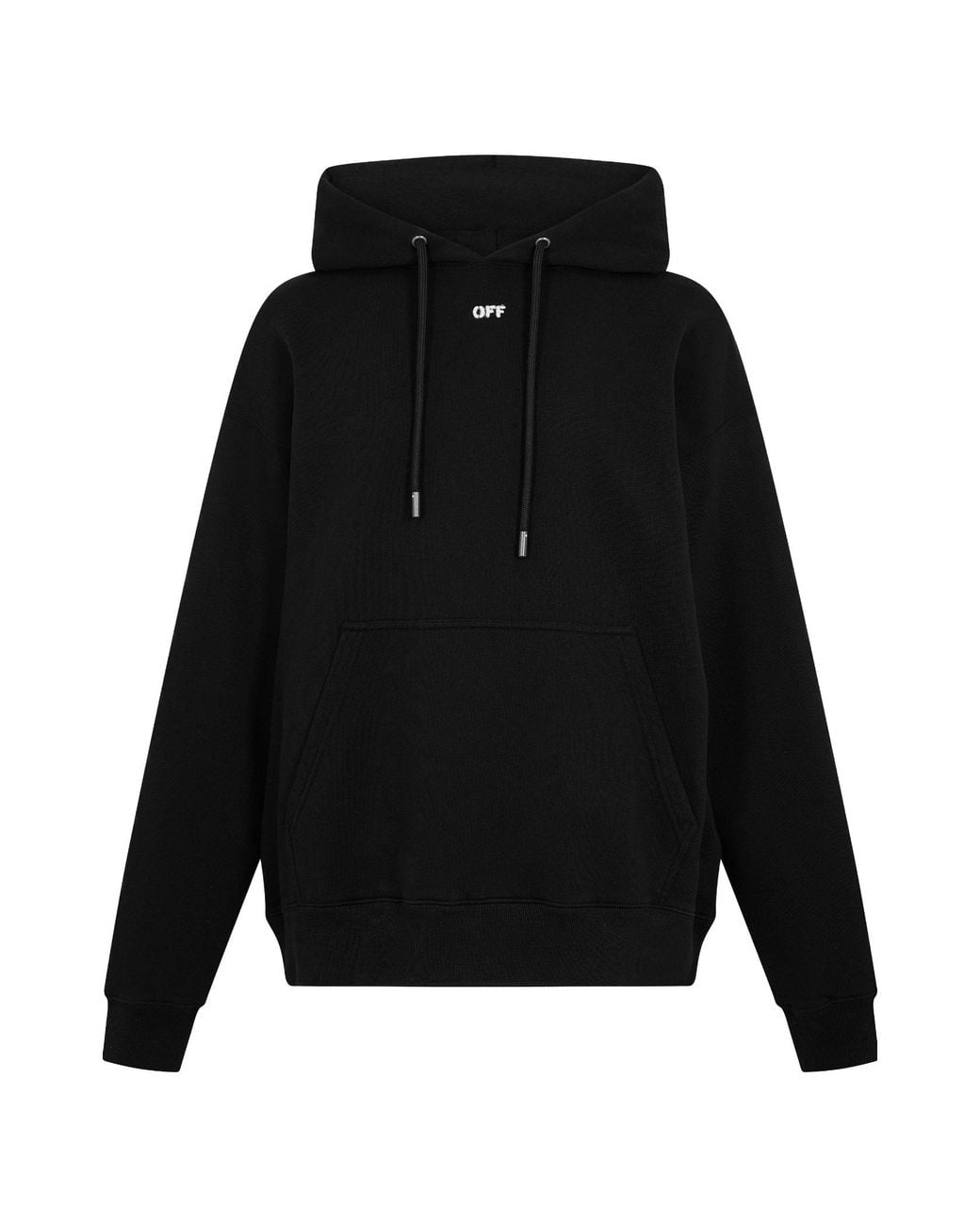 Off-White c/o Virgil Abloh Black Overhead Hoodie for men