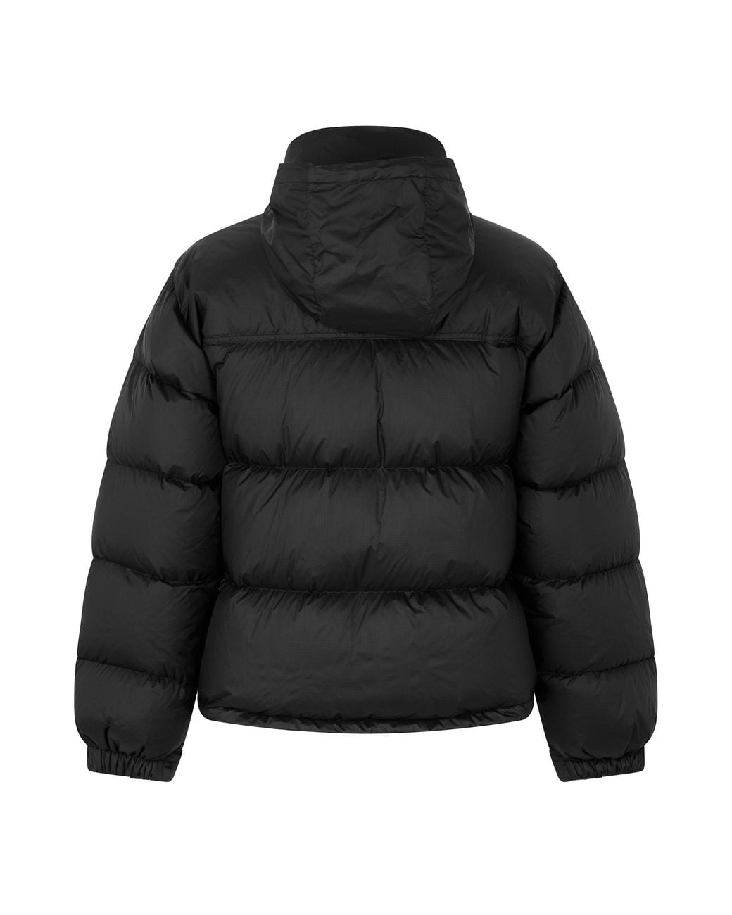 Burberry Black Stand Collar Puffer Jacket for men