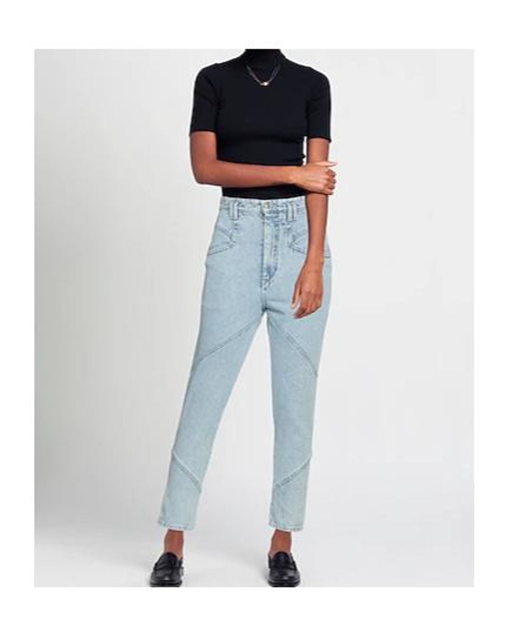 Tory Burch Blue Skinny Jeans