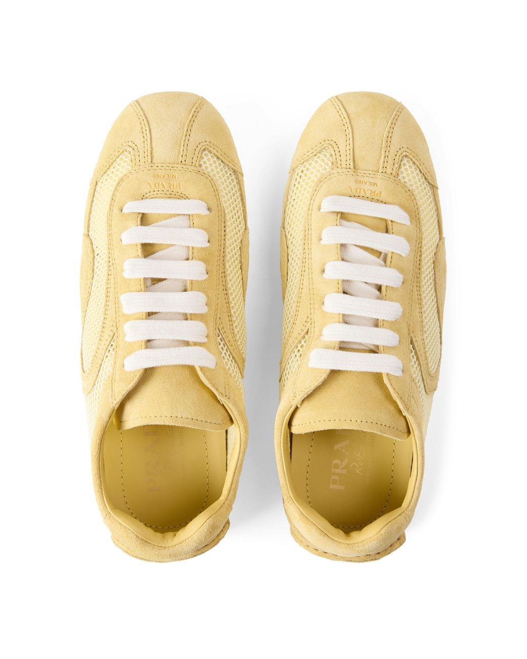 Prada Natural Monte Carlo Low-Top Trainers
