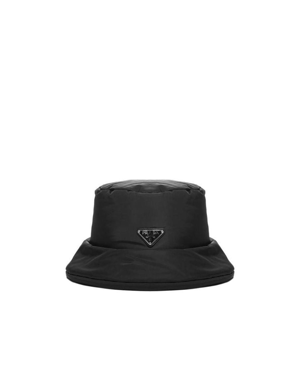 Prada Black Re-Nylon Bucket Hat
