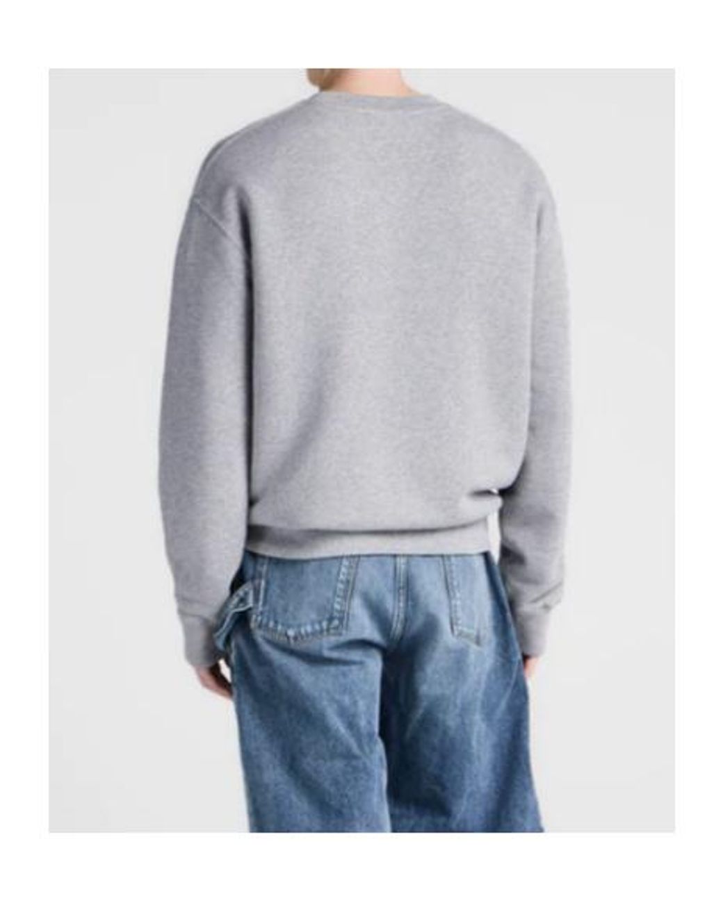 J.W. Anderson White Jw Anderson Ribbon Anchor Sweatshirt for men