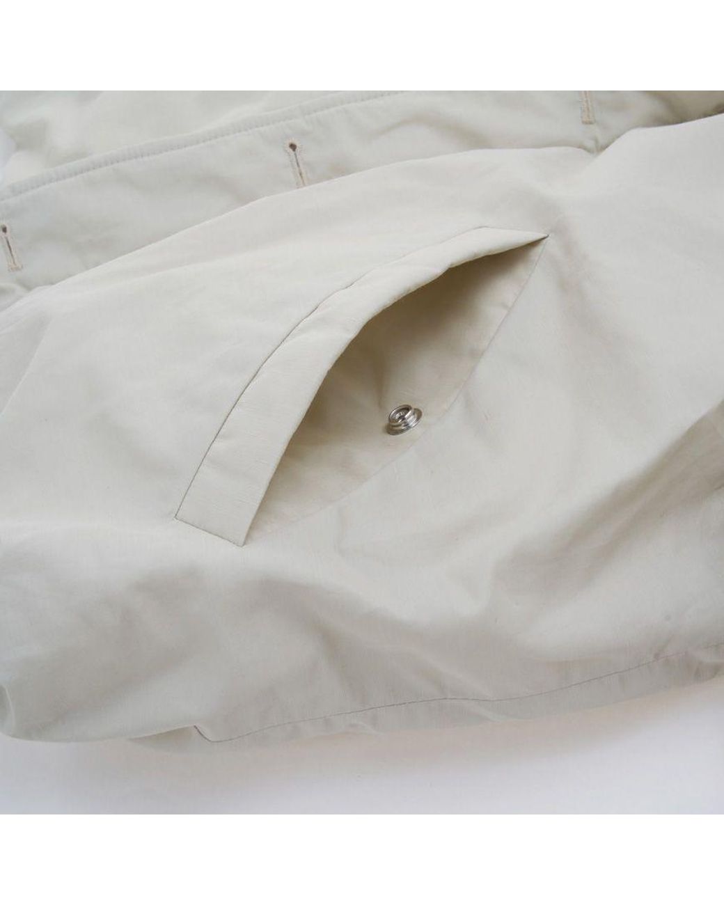 Lemaire Natural Elasticated Cuff Puffer Jacket